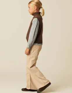 Best Sale NÍCOLI PANTALÓN WIDE LEG PANA ARENA Crudos