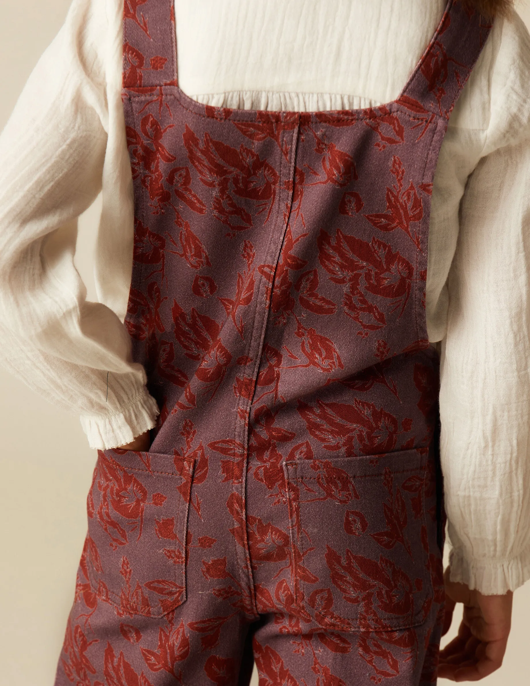 New NÍCOLI PETO PRINT CONTRASTE Granate