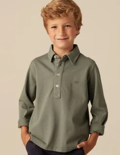 New NÍCOLI POLO VERDE OSCURO NN Verdesoscuros