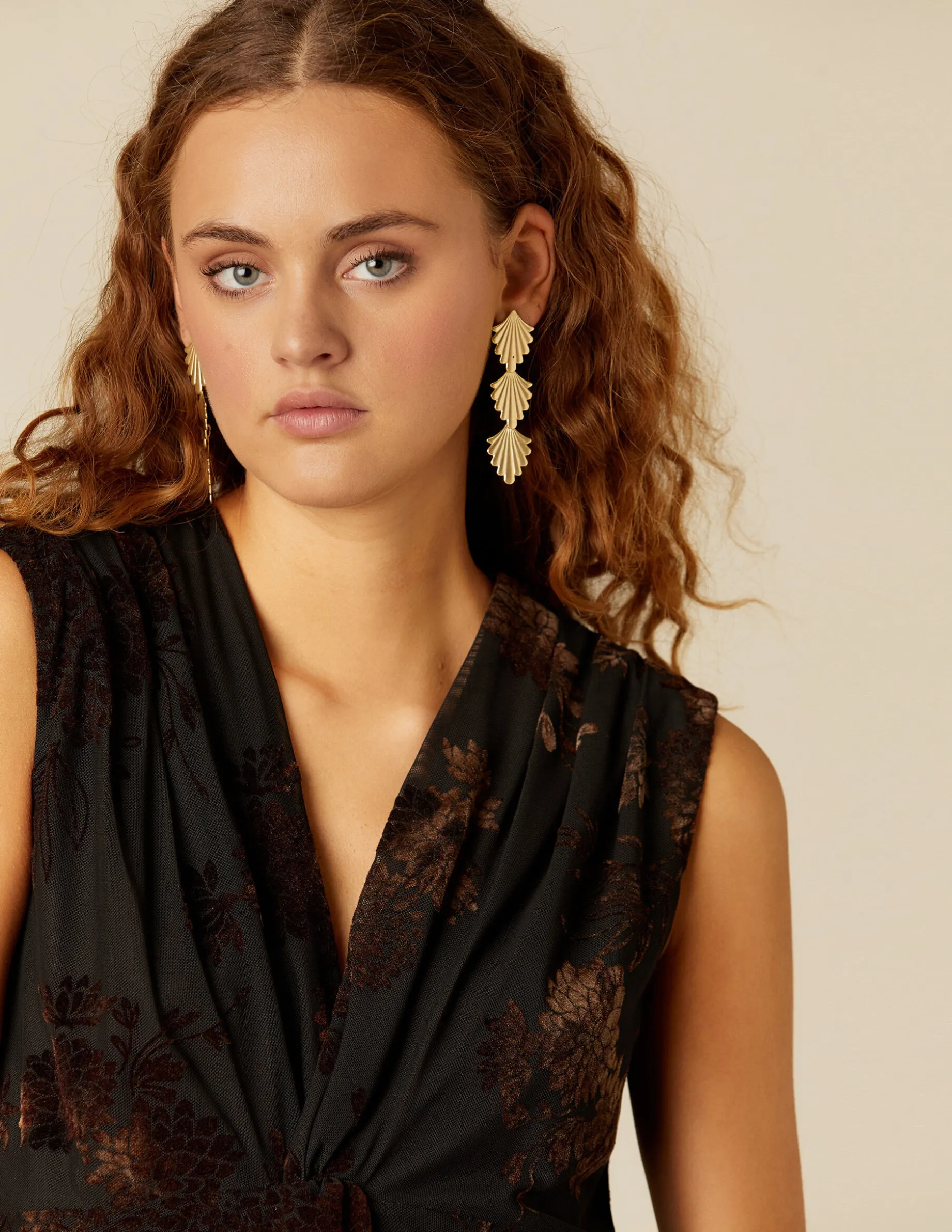 Hot NÍCOLI TOP FLOR TULLE NEGRO Negros