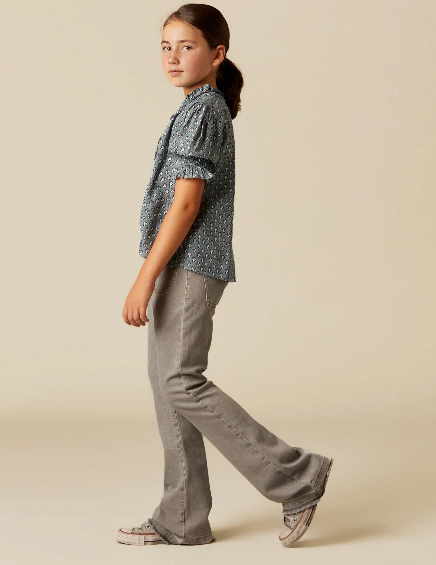 Fashion NÍCOLI VAQUERO GRIS CAMPANA Grises