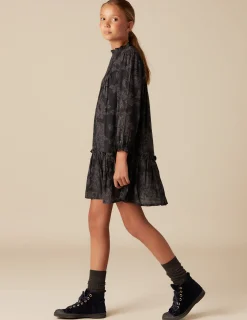 Clearance NÍCOLI VESTIDO CONTRASTE ANTRACITA Grisesantracitas