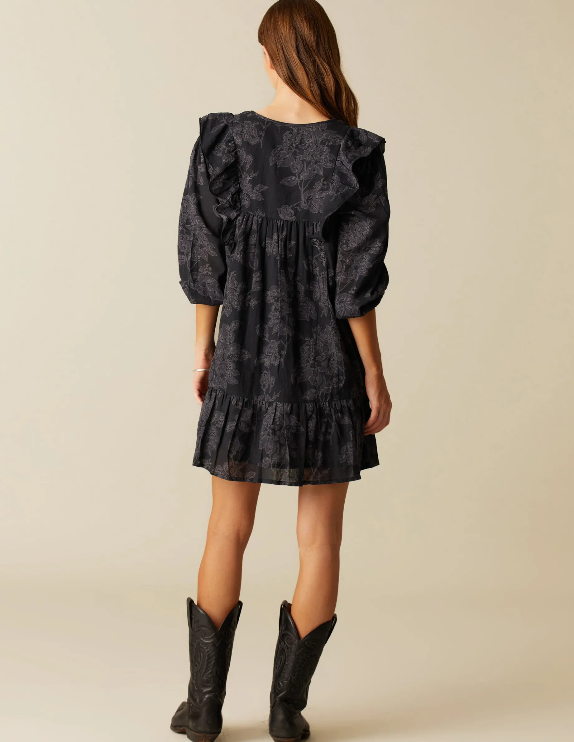 New NÍCOLI VESTIDO CONTRASTE ANTRACITA Grisesantracitas