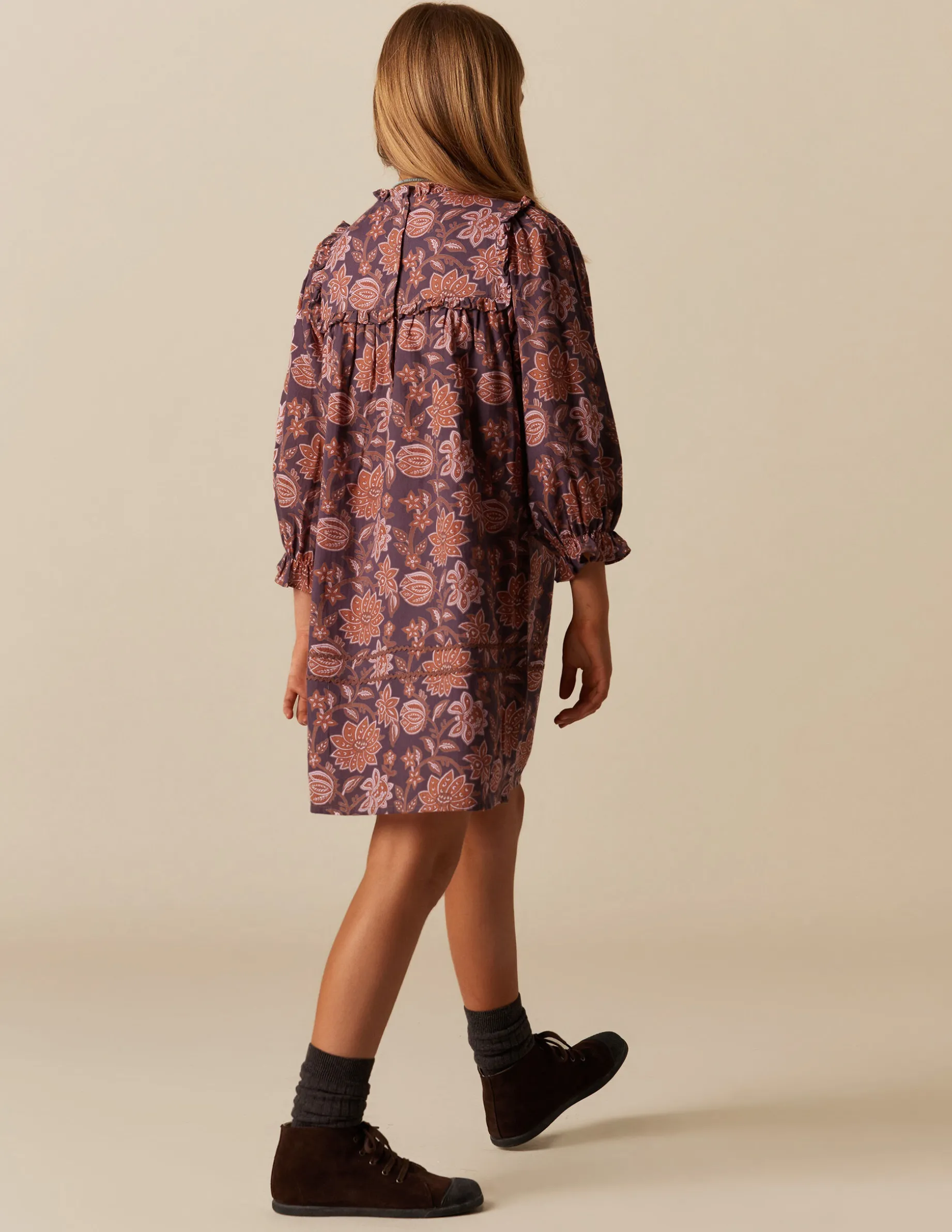 Store NÍCOLI VESTIDO FLOR MORA Morados