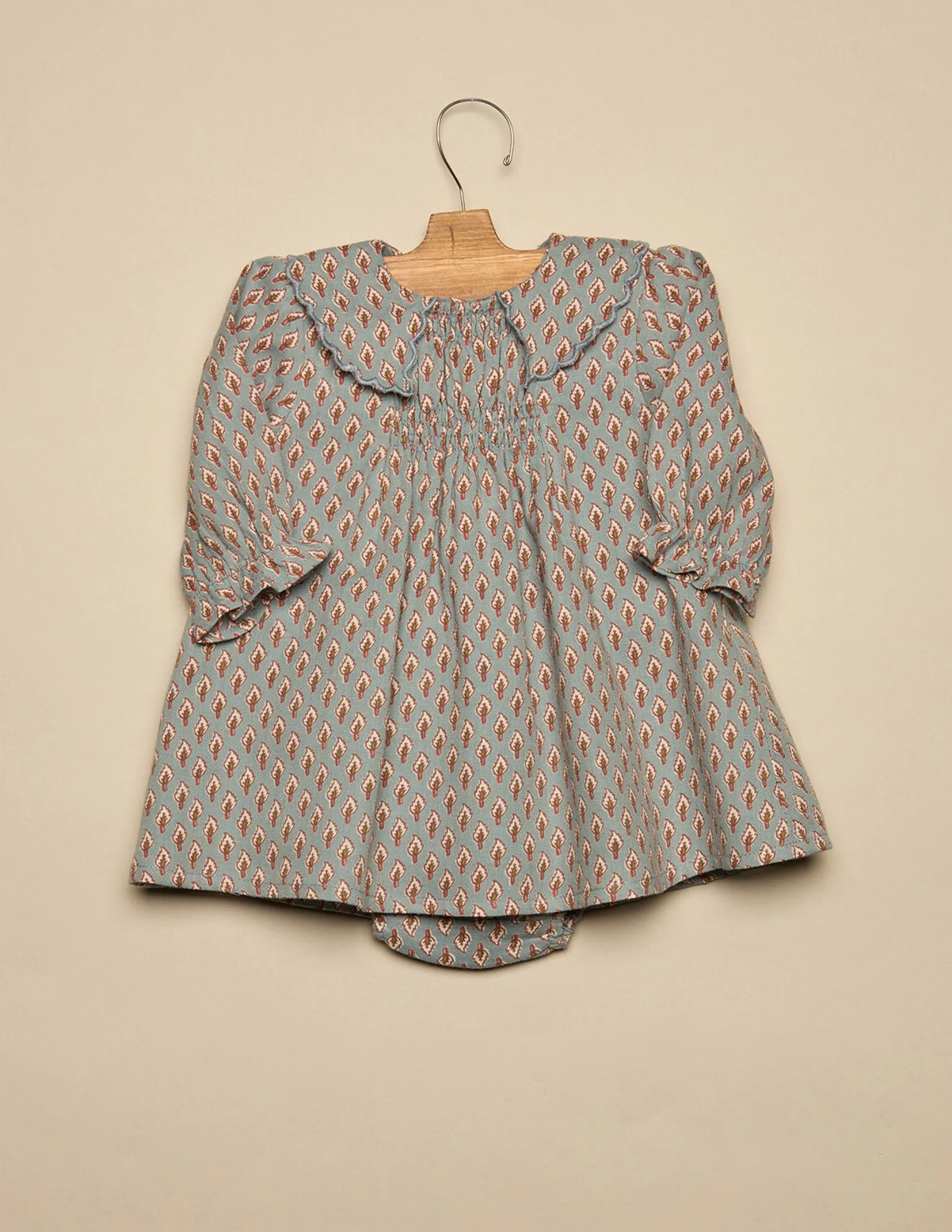 Best NÍCOLI VESTIDO HOJITAS AZUL Azulesclaros