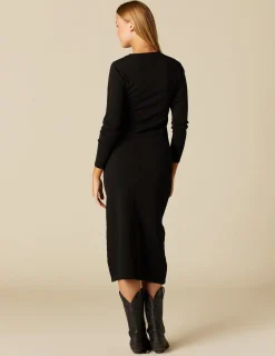 New NÍCOLI VESTIDO LARGO NEGRO Negros