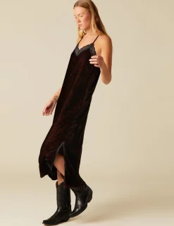 Shop NÍCOLI VESTIDO LENCERO ANIMAL PRINT Marrones