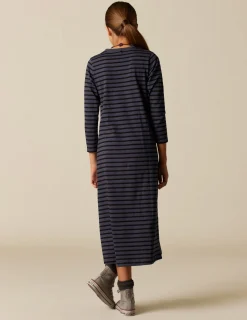 Online NÍCOLI VESTIDO RAYA GRANDE AZUL Azulesoscuros