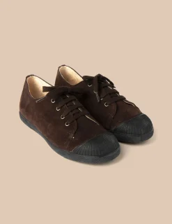 New NÍCOLI ZAPATILLA MARRÓN CORDONES Marr&oacute;nchocolate