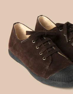 New NÍCOLI ZAPATILLA MARRÓN CORDONES Marr&oacute;nchocolate